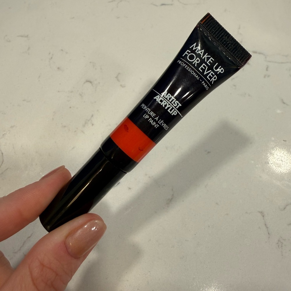 Makeup Forever Artist Acrylip Lip Paint - Vivid Red Orange